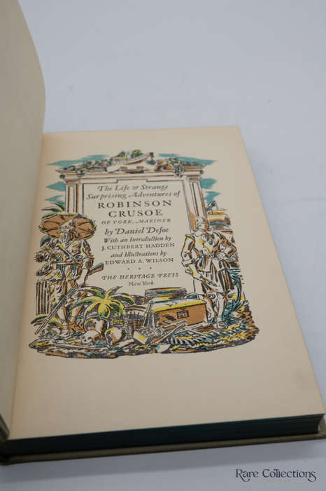 The Life and Strange Surprising Adventures of Robinson Crusoe by Daniel Defoe