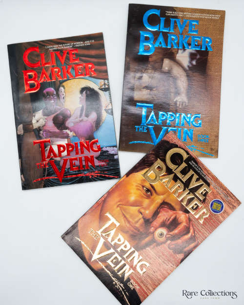 Tapping the Vein - vols 1, 2 and 3 by Barker, Clive