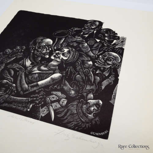 Steppenwolf Artist Proof (Signed Wood Engraving) illustrated by Fritz Eichenberg