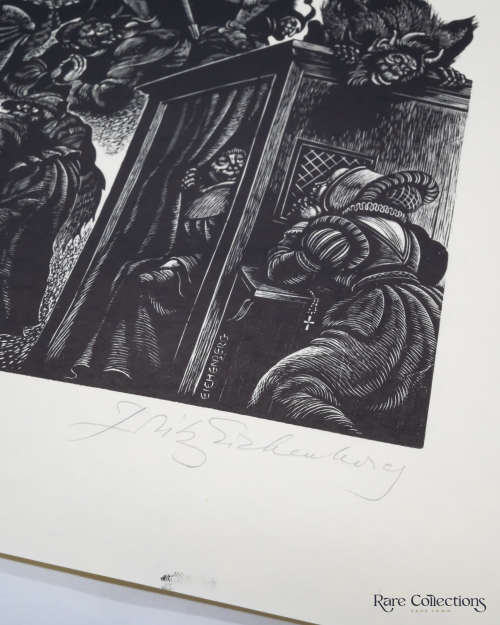 The Follies of Monks - Signed Limited Edition Print (From in Praise of Folly)