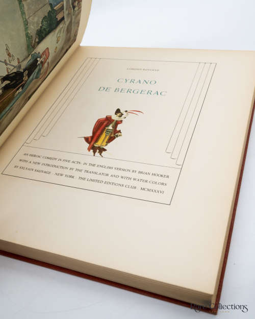Cyrano de Bergerac by Edmond Rostand (Signed Limited - Illustrator Sylvain Sauvage)
