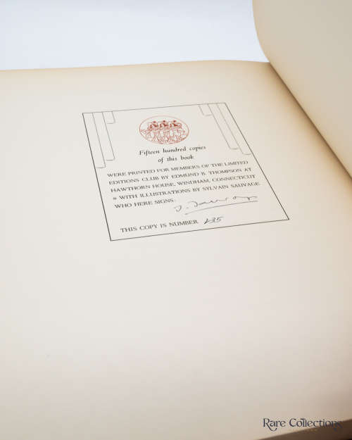 Cyrano de Bergerac by Edmond Rostand (Signed Limited - Illustrator Sylvain Sauvage)