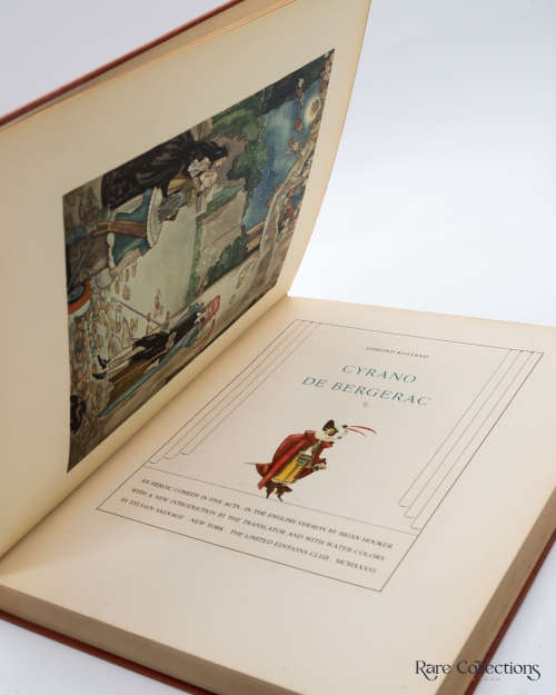 Cyrano de Bergerac by Edmond Rostand (Signed Limited - Illustrator Sylvain Sauvage)