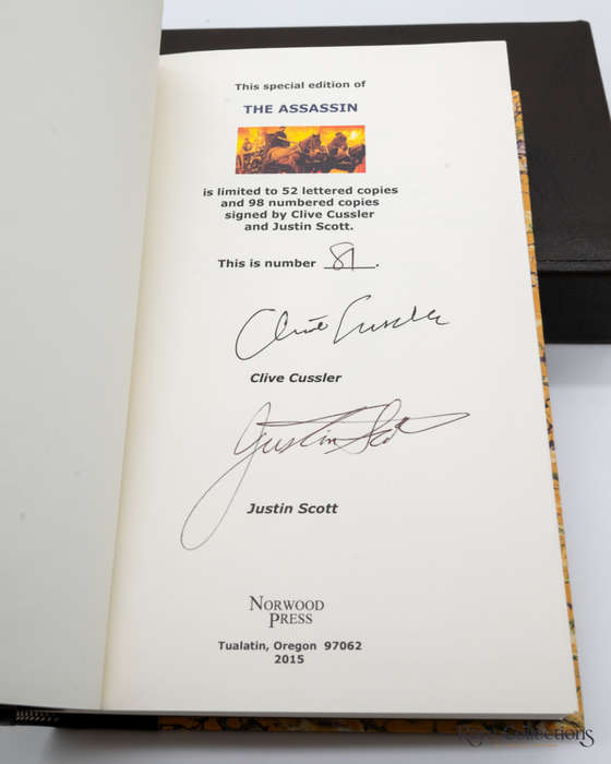 The Assassin (#8 Isaac Bell Adventure) - Double-Signed Numbered Ltd Edition
