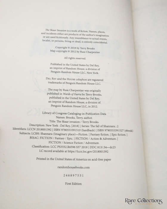 The Fall of Shannara - the Skaar Invasion by Terry Brooks