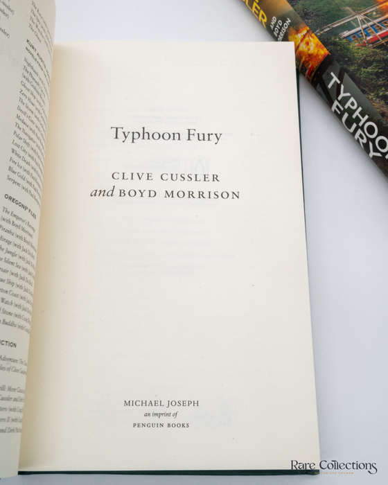 Typhoon Fury (#12 the Oregon Files) by Clive Cussler and Boyd Morrison
