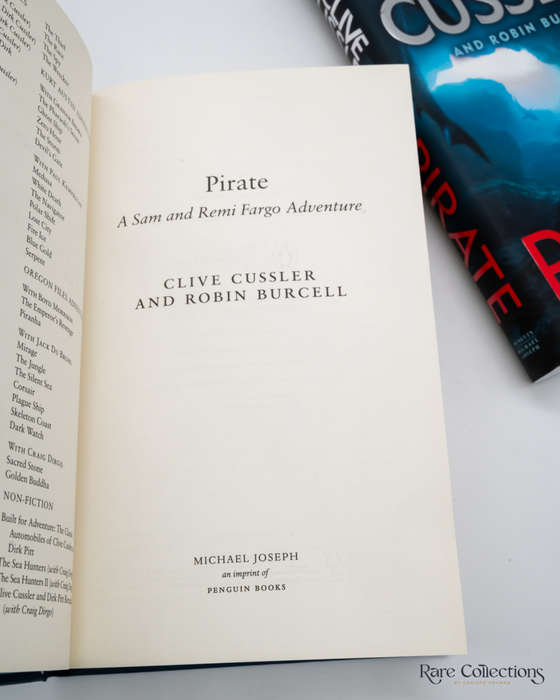Pirate (#8 Fargo Adventure) by Clive Cussler and Robin Burcell