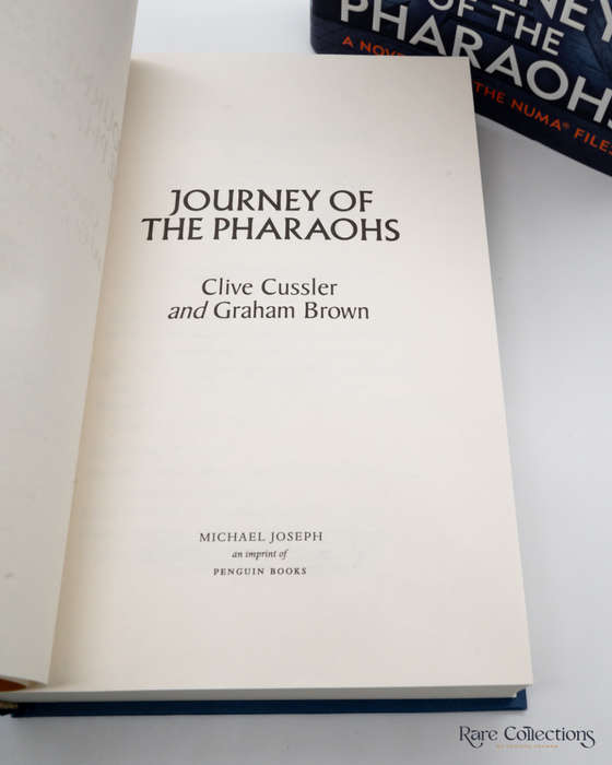 Journey of the Pharaohs (#17 Numa Files) by Clive Cussler and Graham Brown
