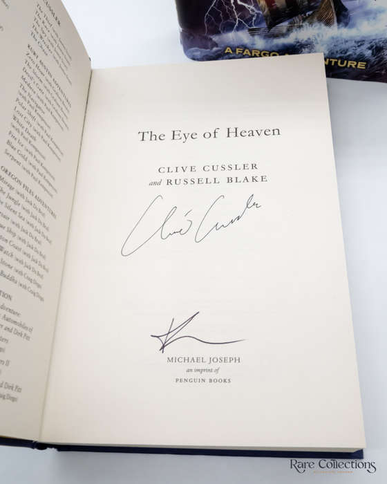 The Eye of Heaven (#6 Fargo Adventure) by Clive Cussler and Russell Blake