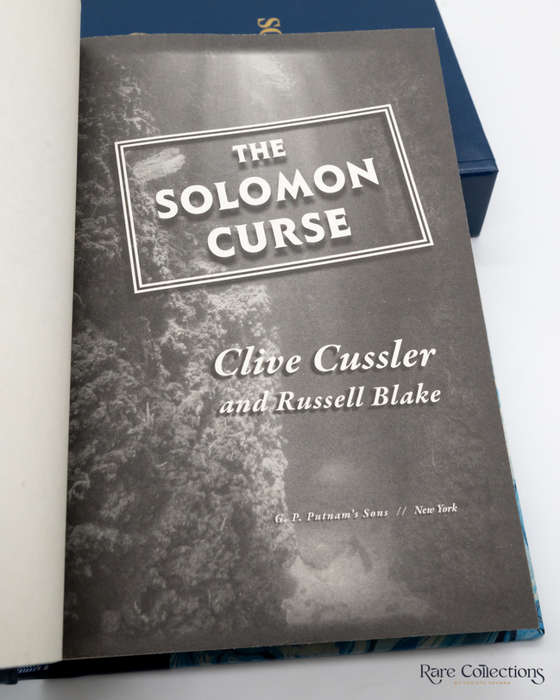 The Solomon Curse (#7 Fargo Adventures)  by Clive Cussler and Russell Blake