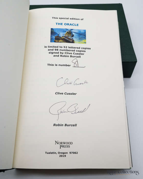 The Oracle (#11 Fargo Adventure) by Clive Cussler and Robin Burcell
