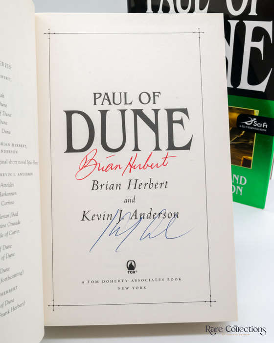 Paul of Dune  by Anderson, Kevin J. & Herbert, Brian - Double Signed