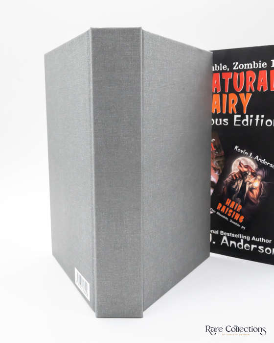 Unnatural Hairy Zomnibus Edition (Unnatural Acts and Hair Raising) by Kevin J. Anderson - Signed