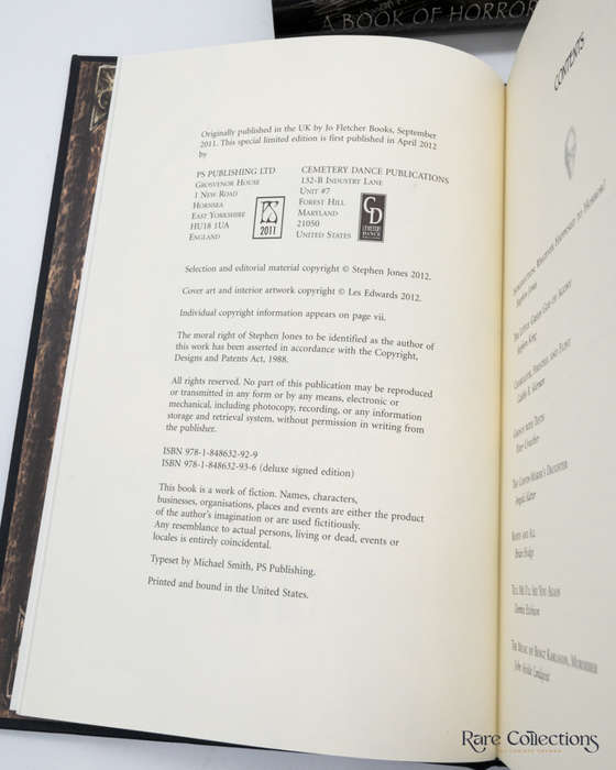 A Book of Horrors by Stephen Jones (editor)