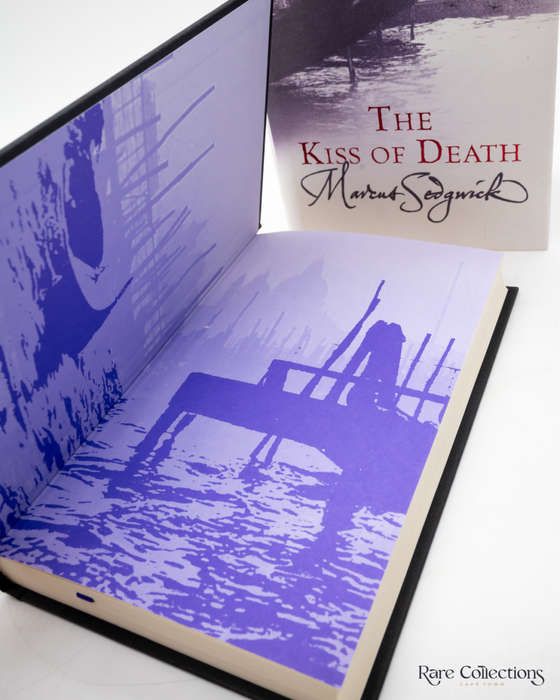 The Kiss of Death by Marcus Sedgwick (Signed with a Quote)