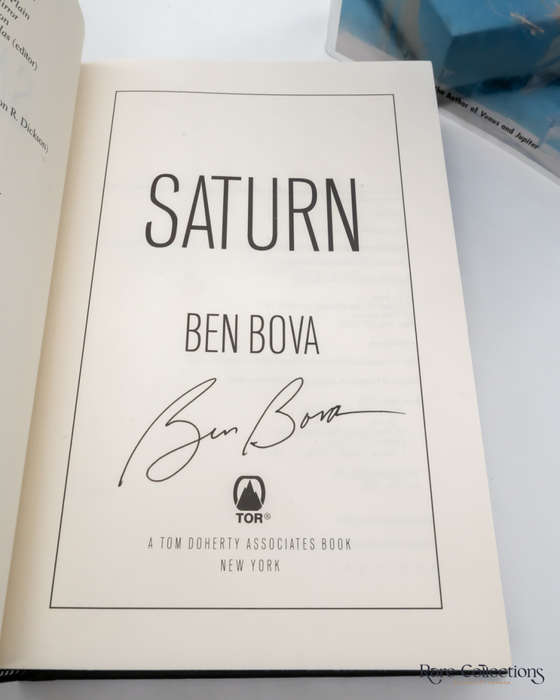 Saturn by Ben Bova (#11 the Grand Tour) - Signed Copy
