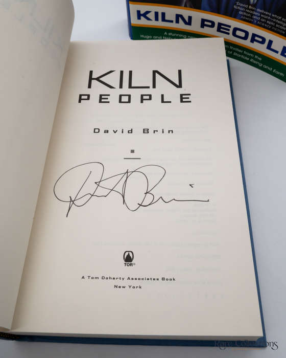 Kiln People by David Brin (signed copy)