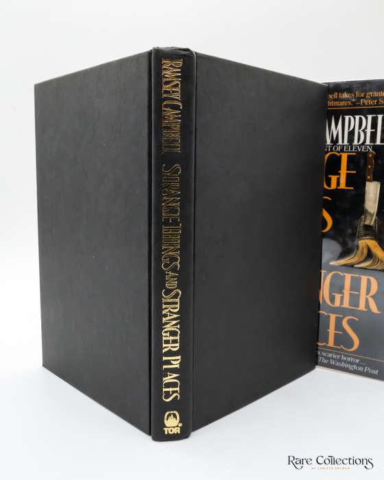 Strange Things and Stranger Places by Ramsey Campbell (signed copy)