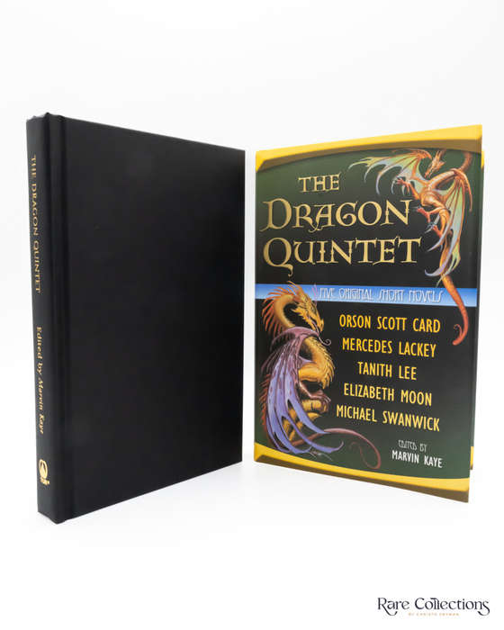 The Dragon Quintet edited by Marvin Kaye (editor) signed by Orson Scott Card
