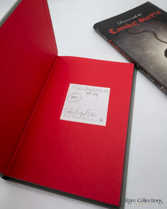 Dinner with the Cannibal Sisters by Douglas Clegg (signed copy)
