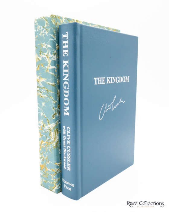 The Kingdom (#3 Fargo Adventure) by Clive Cussler and Grant Blackwood - Double-Signed Lettered Ltd