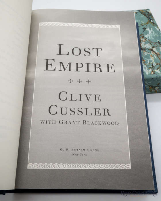 The Lost Empire (#2 Fargo Adventure) by Clive Cussler and Grant Blackw - Double-Signed Lettered Ltd