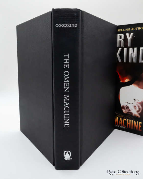 The Omen Machine by Terry Goodkind (#1 Richard and Kahlan) - signed copy