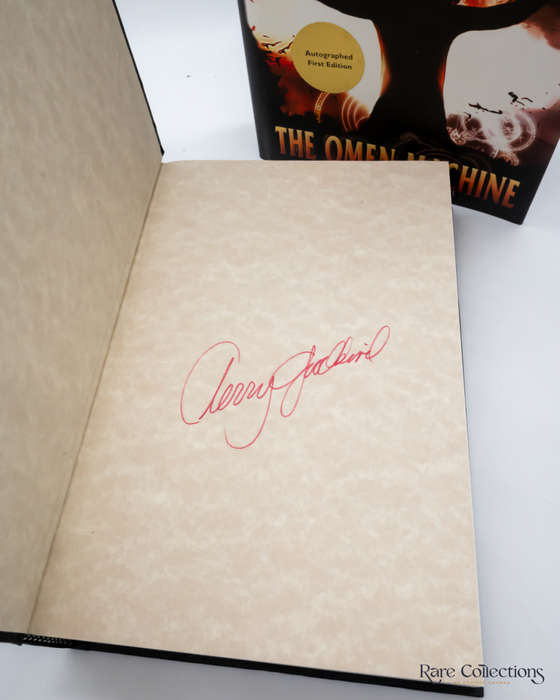 The Omen Machine by Terry Goodkind (#1 Richard and Kahlan) - signed copy