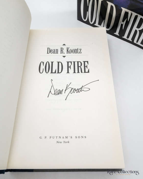 Cold Fire by Dean Koontz - Signed copy