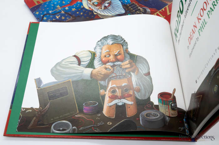 Robot Santa by Dean Koontz - signed copy