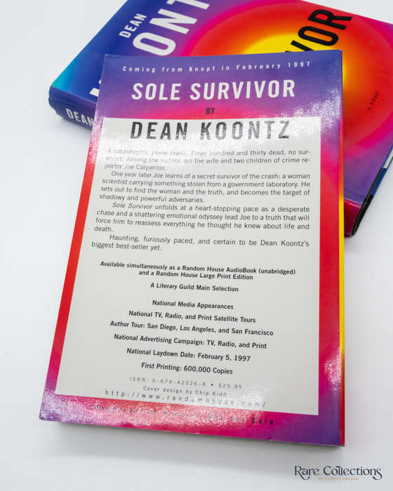 Sole Survivor by Dean Koontz (Incl Signed ARC)