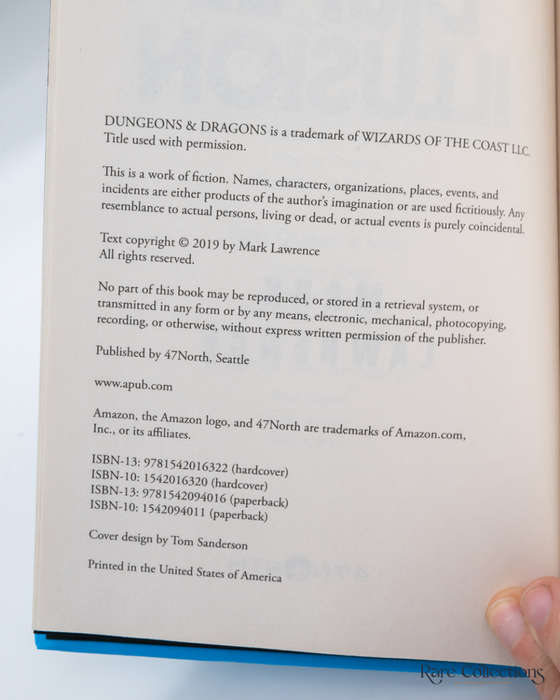 Dispel Illusion by Mark Lawrence - signed copy