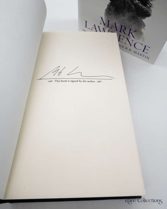 The Girl and the Moon by Mark Lawrence (#3 the Book of the Ice) - signed copy