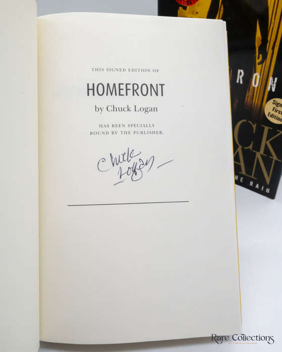 Homefront by Chuck Logan - signed copy