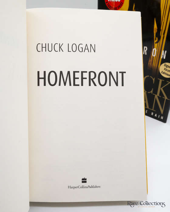 Homefront by Chuck Logan - signed copy