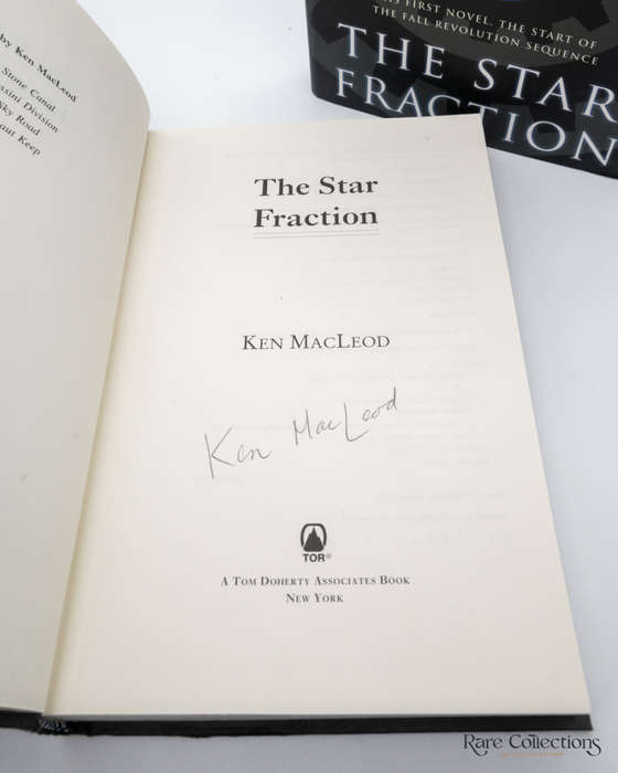 The Star Fraction by Ken MacLeod - signed