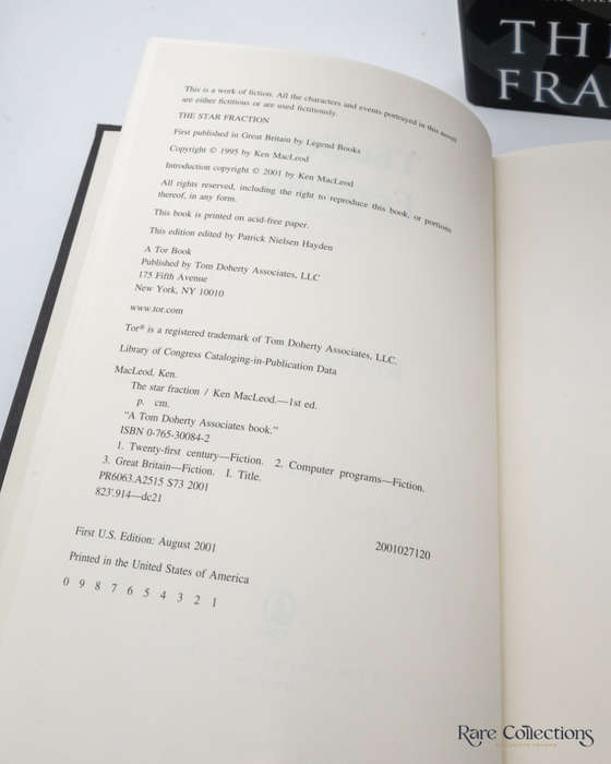 The Star Fraction by Ken MacLeod - signed