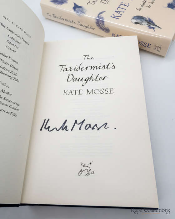 The Taxidermist`s Daughter by Kate Mosse - signed