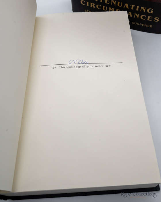 Extenuating Circumstances by Joyce Carol Oates - signed