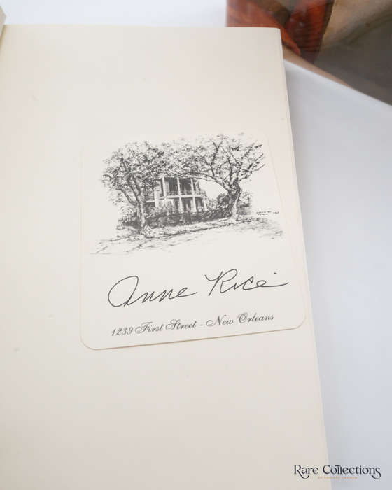 Blood Canticle by Anne Rice - signed