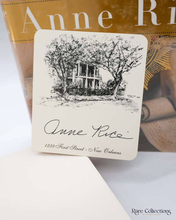 Blood Canticle by Anne Rice - signed