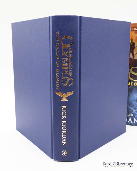 The Blood of Olympus (#5 Heroes of Olympus) by Rick Riordan - signed