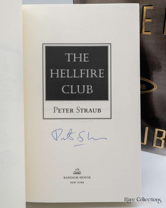The Hellfire Club by Peter Straub - signed copy