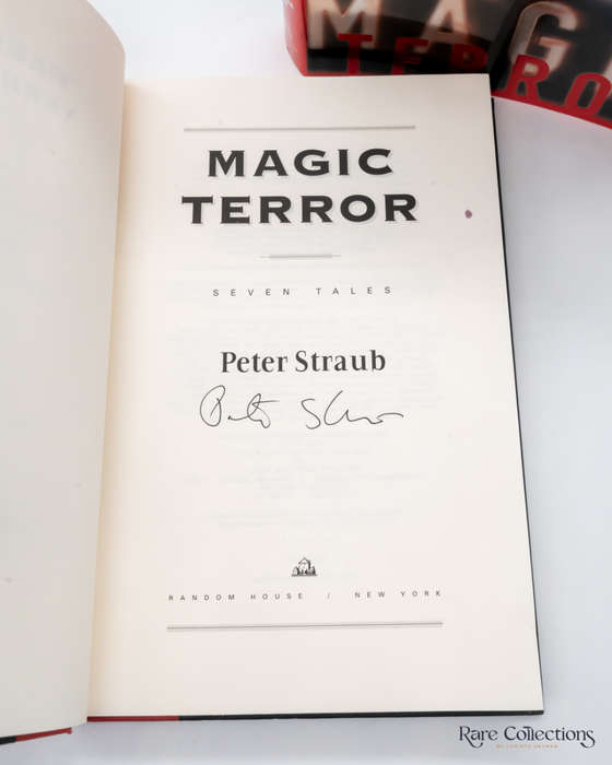 Magic Terror - Seven Tales by Peter Straub - signed