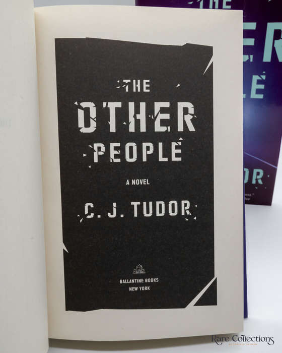 The Other People by C. J. Tudor - signed