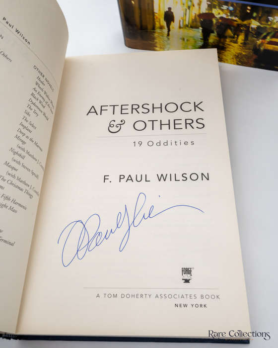 Aftershock & Others: 19 Oddities by Paul F. Wilson - signed