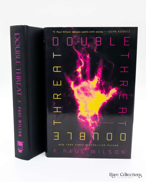 Double Threat by F. Paul Wilson - signed