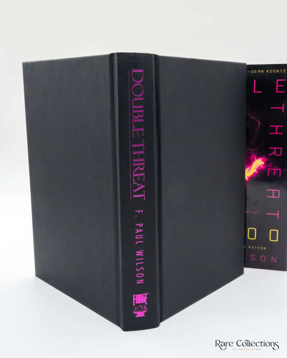 Double Threat by F. Paul Wilson - signed