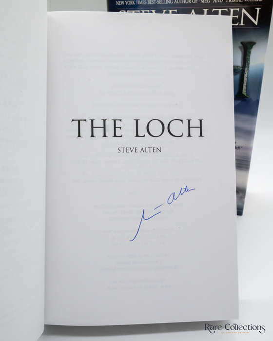 The Loch by Steve Alten - signed