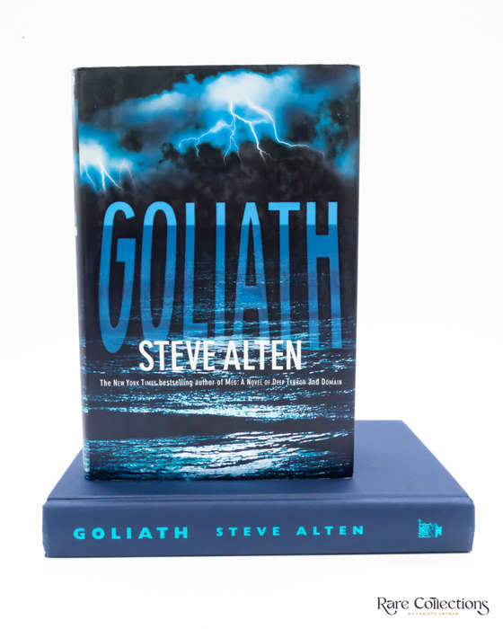 Goliath by Steve Alten - signed